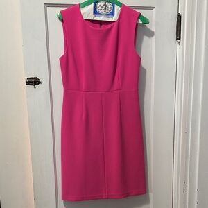 Diane Von Furstenberg Fuchsia Mini Dress
